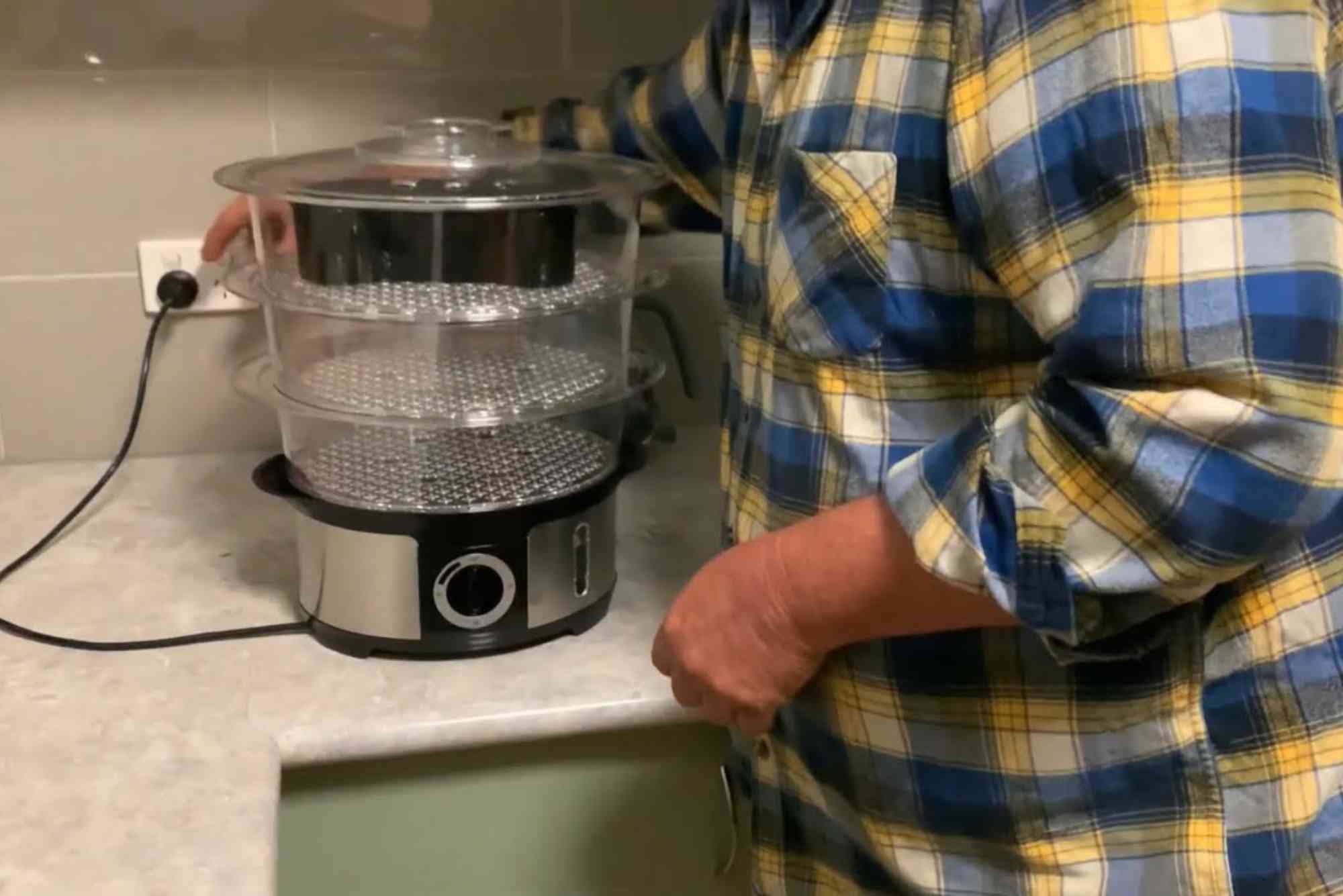 Anko 3 Tier Food Steamer