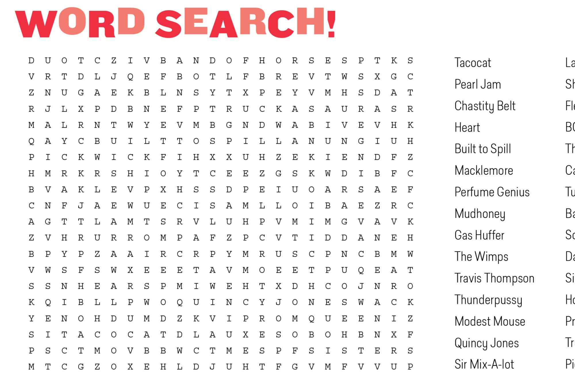 Discovery Education Word Search