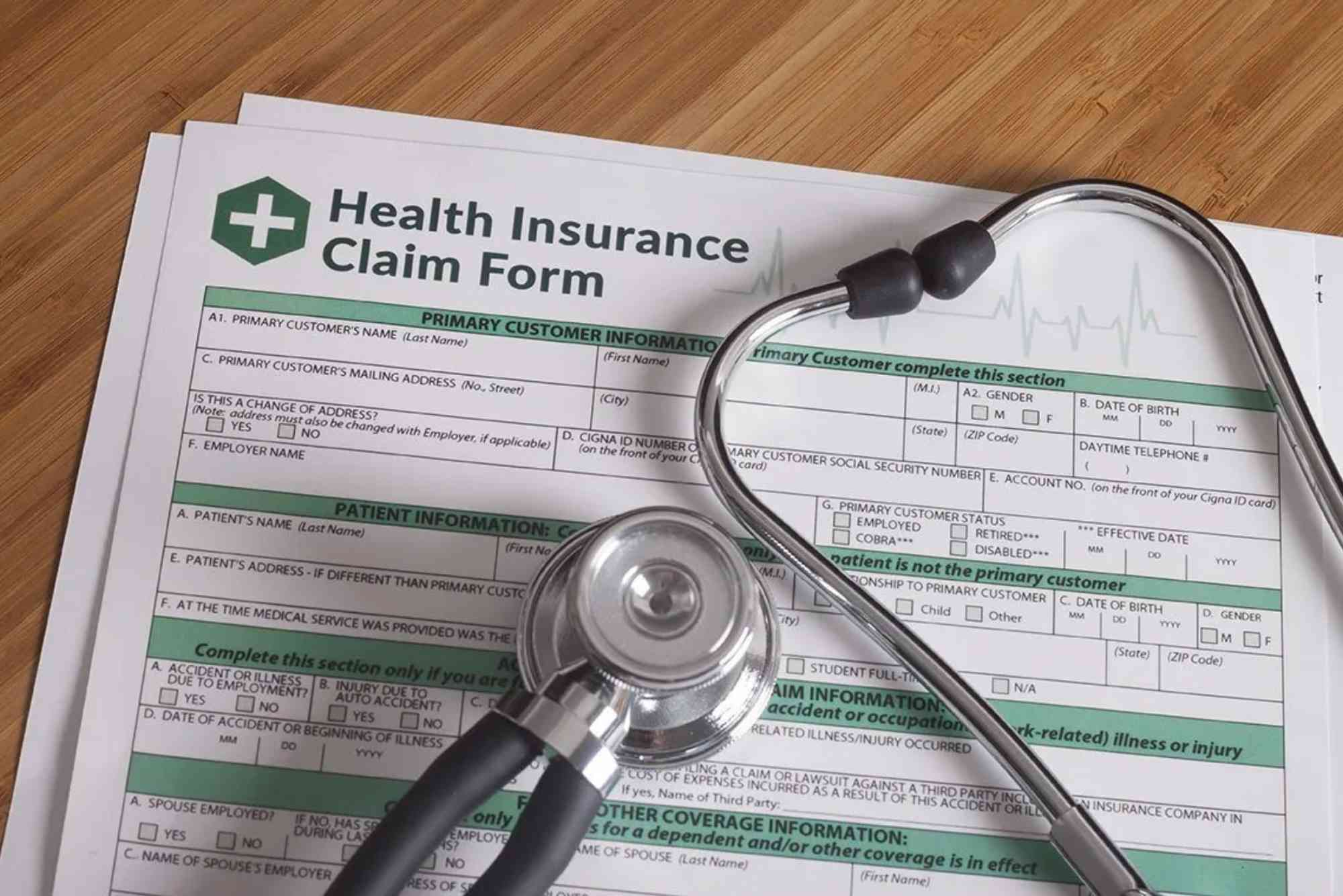 Guardian Life Health Insurance Claim Form