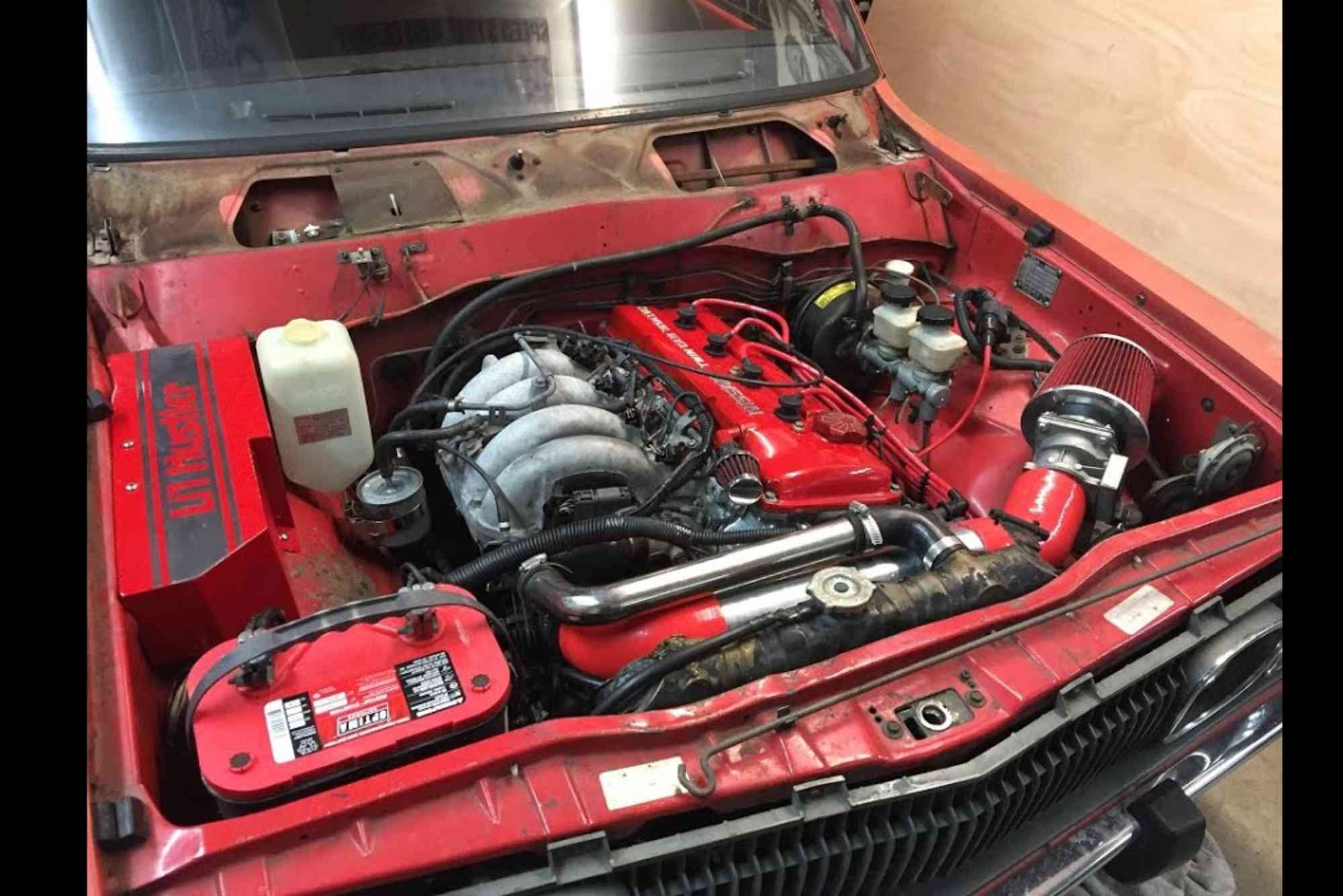 Datsun 620 Engine Swap